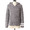 Barefoot Dreams mens zip hoodie with stripe GREY画像