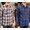 Cushman LINEN CHECK WORK SHIRT 25464画像