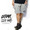 LEFLAH SWEAT SHORTS -GRAY-画像