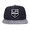 Mitchell & Ness LOS ANGELES KINGS CATION PERFORATED SUEDE SNAPBACK DARK GREY CNFMNLAK077画像