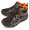 MERRELL MENS OUTRIGHT EDGE MID WATERPROOF BLACK/BURNT ORANGE 342254C画像