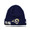 NEW ERA ST. LOUIS RAMS BASIC CUFFED KNIT BEANIE NAVY FFNELAR014画像