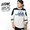 LEFLAH SCRIPT LOGO FOOTBALL TEE -WHITE-画像