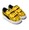 PUMA MINIONS BASKET V INFANT MINION YELLOW 364085-01画像