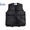 Crescent Down Works #301C V-NECK NBNW VEST black画像