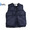 Crescent Down Works #301C V-NECK NBNW VEST navy画像