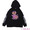 MISHKA LAMOUR MASCOT HOODIE  BLACK MAW170408F画像