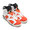 NIKE AIR JORDAN 6 RETRO BG SUMMIT WHITE/TEAM ORANGE-BLACK 384665-145画像