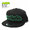 seedleSs. SD NEW ERA SNAPBACK CAP -BLACK/GREEN- SDREG-HT01BG画像