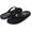 ISLAND SLIPPER TWO TONE SUEDE THONG BLACK / BLACK PB205画像