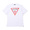 GUESS MEN'S S/SLV TEE SHIRT W/ORIGINAL TRIANGLE LOGO AT WHITE MI2K8601AT画像