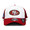 NEW ERA SAN FRANCISCO 49ERS TRUCKER HIT 9FORTY MESH CAP WHITExRED FFNE2774686画像