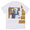 COMME des GARCONS SHIRT BASQUIAT TEE WHITExBROWN画像