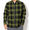 STUSSY Zip Up Shadow Plaid L/S Shirt 111997画像