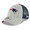 NEW ERA NEW ENGLAND PATRIOTS HEATHERED TURN TRUCKER MESH CAP H.GREYxNAVY FF3066580画像