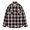 APPLEBUM 18AW British Check Nel Shirt NAVY画像