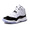 NIKE JORDAN 11 RETRO PS "CONCORD" "MICHAEL JORDAN" "LIMITED EDITION for JORDAN BRAND" WHT/BLK 378039-100画像