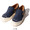 glamb Ernie slip-on NAVY×BEIGE GB0219-AC16画像