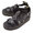 Dr.Martens ZEBRILUS TERRY STRAP SANDALS BLACK BRANDO 23521001画像