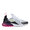 NIKE AIR MAX 270 WHITE/VOLT-BLACK-LASER FUCHSIA AH8050-109画像