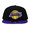 NEW ERA LOS ANGELES LAKERS SNAPBACK BLACK PURPLE NR70353517画像