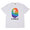 A BATHING APE 19SS RAINBOW BY BATHING TEE WHITE 1F30110055画像