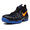 NIKE AIR FOAMPOSITE PRO "KNICKS" BLACK/BATTLE BLUE/TOTAL ORANGE 624041-010画像