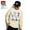 BEN DAVIS PRINT LONG SLEEVE TEE -BEIGE- BDZ9-1000C画像