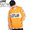 LEFLAH ZIP HENRY SWEAT -ORANGE-画像