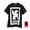 CHROME BIG LOCKUP TEE BLACK JP044BK画像