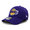 NEW ERA LOS ANGELES LAKERS 9FORTY ADJUSTABLE CAP PURPLE 12492851画像