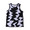 JORDAN BRAND AS M J PRINTED POOLSIDE TANK BLACK CJ6231-010画像