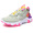 NIKE (WMNS) REACT VISION "D/MS/X" PISTACHIO FROST/WHITE/VIVID PURPLE/SPEED YELLOW/PINK CI7523-300画像