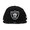 NEW ERA LAS VEGAS RAIDERS 9FIFTY SNAPBACK CAP BLACK NEOLR106画像