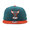 NEW ERA CHICAGO BULLS 9FIFTY SNAPBACK CAP AQUA ORANGE NECHB434画像