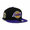 NEW ERA LOS ANGELES LAKERS 9FIFTY NBA FINALS CHAMPIONS SNAPBACK CAP BLACK PURPLE NE44133画像