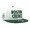 NEW ERA BOSTON CELTICS CITY EDITION 9FIFTY SNAPBACK CAP WHITE GREEN DS60102648画像