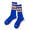 BUSHY PARK × Kinetics LOGO SOCKS BLUE KS21SPAS02画像