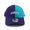 NEW ERA CHARLOTTE HORNETS 9TWENTY STRAPBACK CAP PURPLE TEAL NR12194975画像