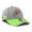 NEW ERA NASCAR 9FORTY ADJUSTABLE CAP GREY LIME NR12035814画像