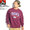 BEN DAVIS BEN'S LETTERD CREWNECK SWEAT -WINE- C-1780058画像