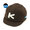 KAVU Baseball Cap WOOL BROWN 19820318画像