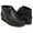 Clarks WALLABEE BOOT BLACK LEATHER 26155512画像