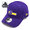 NEW ERA LAKERS STANDARD LOGO SNAPBACK CAP PURPLE 101221051023画像