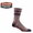 DARN TOUGH VERMONT Men's Letterman Crew Lightweight Lifestyle Sock Burgundy 6069画像