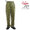 COOKMAN Chef Pants Velvet Olive -OLIVE GREEN- 231-23823画像