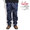 COOKMAN Chef Pants Anchor Stripe Denim -NAVY- 231-31822画像