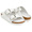 BIRKENSTOCK ARIZONA BIG BUCKLE WHITE / NATURAL LEATHER (REGULAR WIDTH) 1021583画像