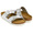 BIRKENSTOCK ARIZONA SFB METALLIC SILVER / NATURAL LEATHER (REGULAR WIDTH) 1005960画像