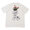 STUSSY FLOWER BOMB TEE WHITE画像